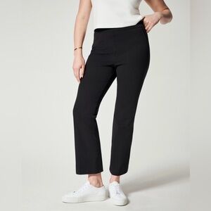 Spanx On The Go Kick Flare Pull On Pant in Classic Black NWT size XL